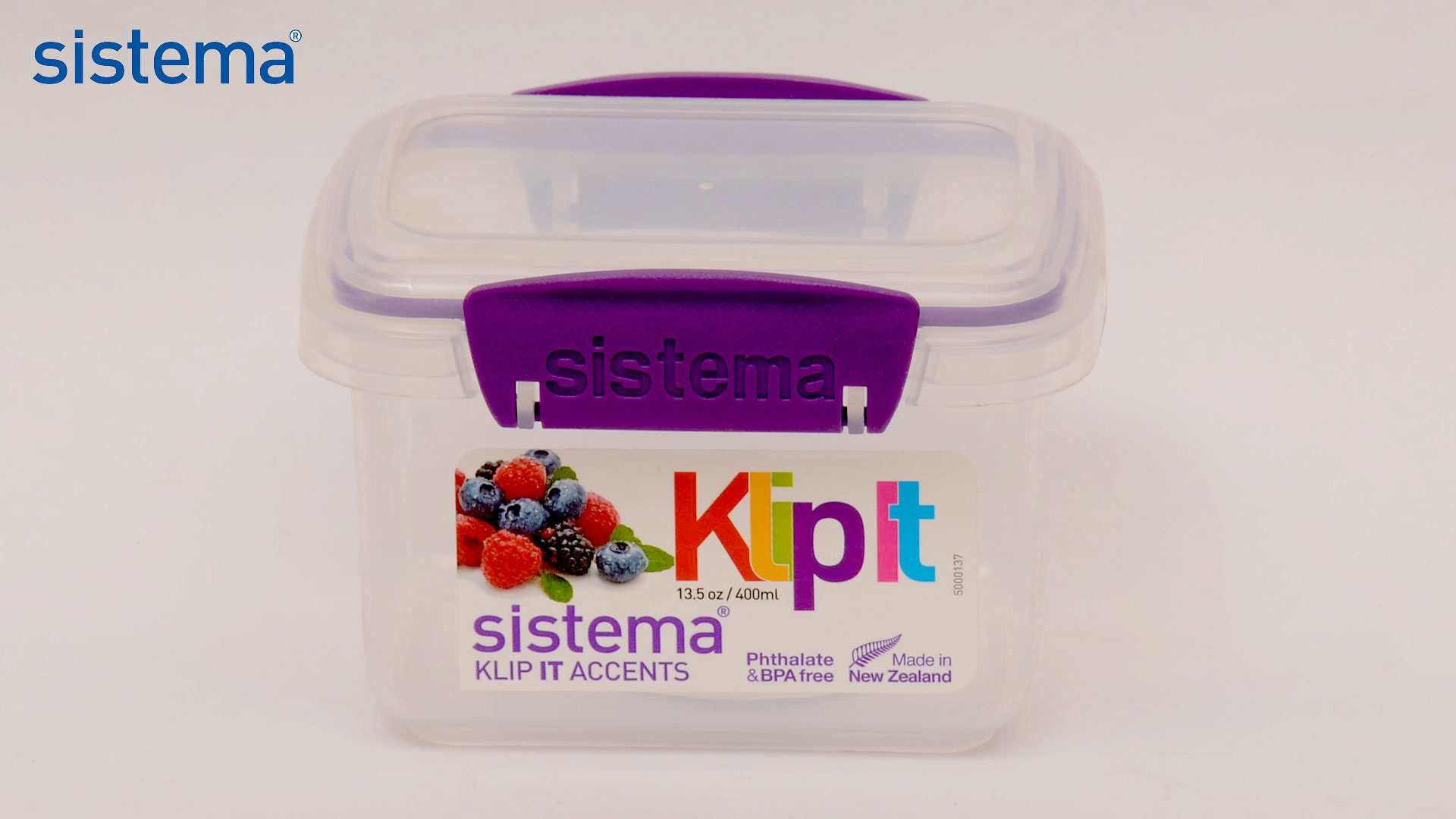 Sistema sistema klip it accents collection food storage and meal